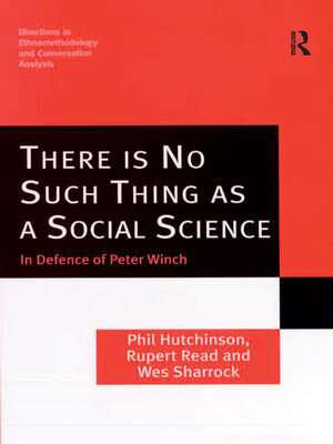 cover image of There is No Such Thing as a Social Science